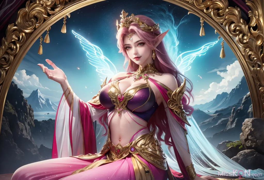 [AI Generated] 百炼成神-剑灵妖夜【墨迹】 (150 photos)