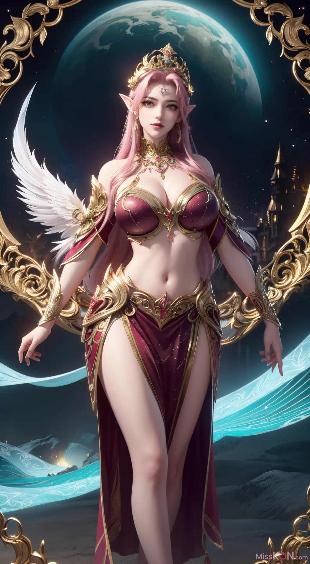 [AI Generated] 百炼成神-剑灵妖夜【墨迹】 (150 photos)