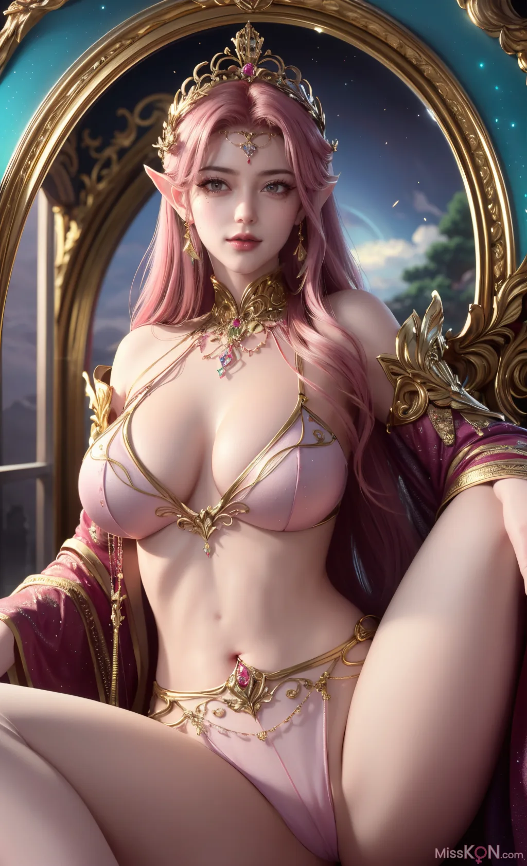 [AI Generated] 百炼成神-剑灵妖夜【墨迹】 (150 photos)