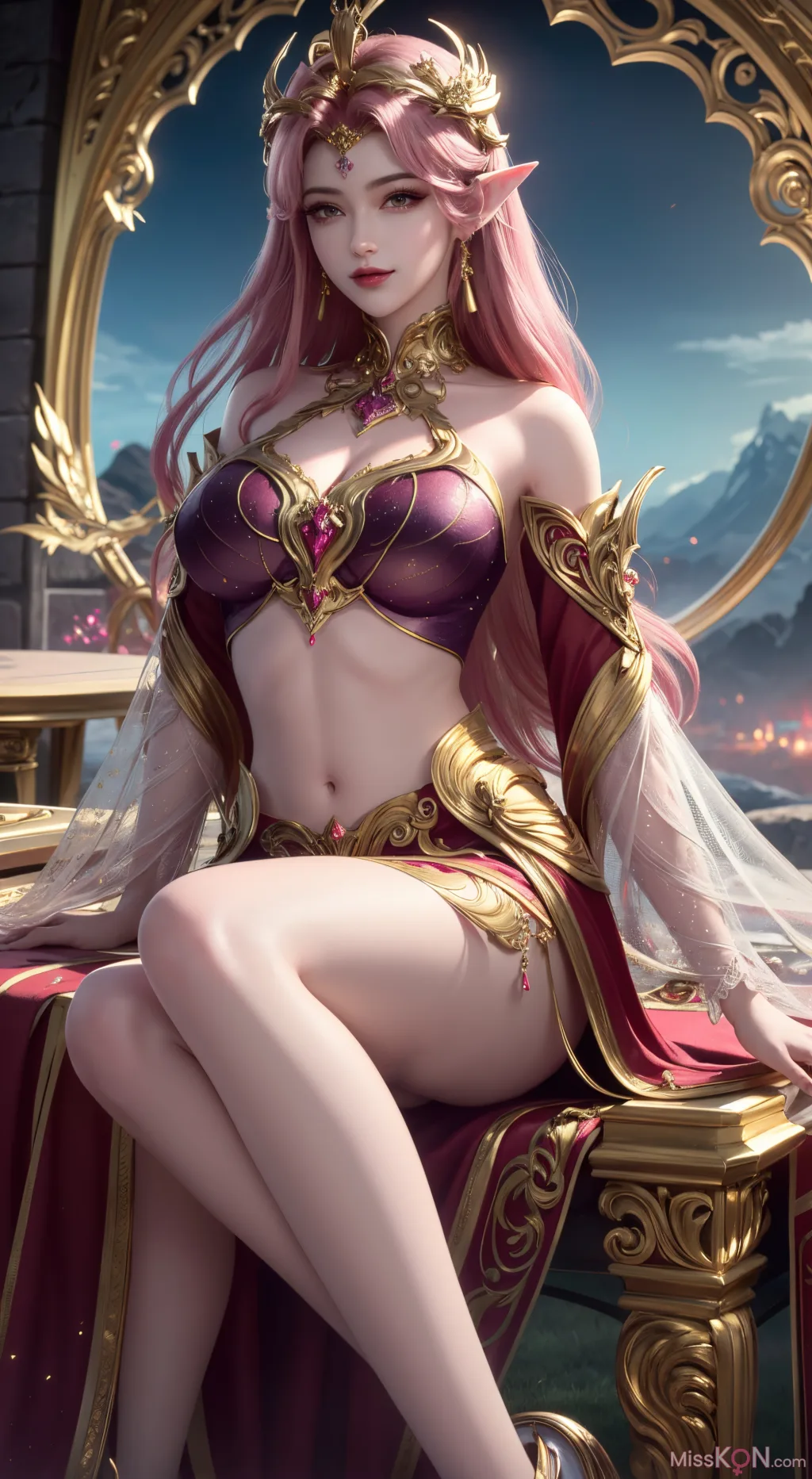 [AI Generated] 百炼成神-剑灵妖夜【墨迹】 (150 photos)