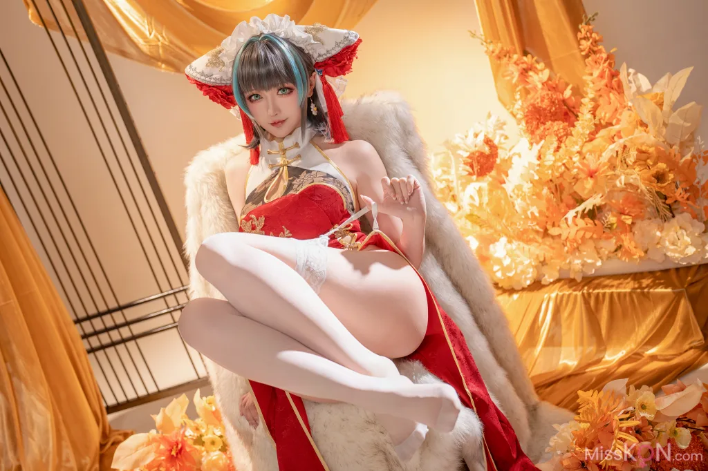 Coser@星之迟迟Hoshilily: 碧蓝航线柴郡 (50 photos )