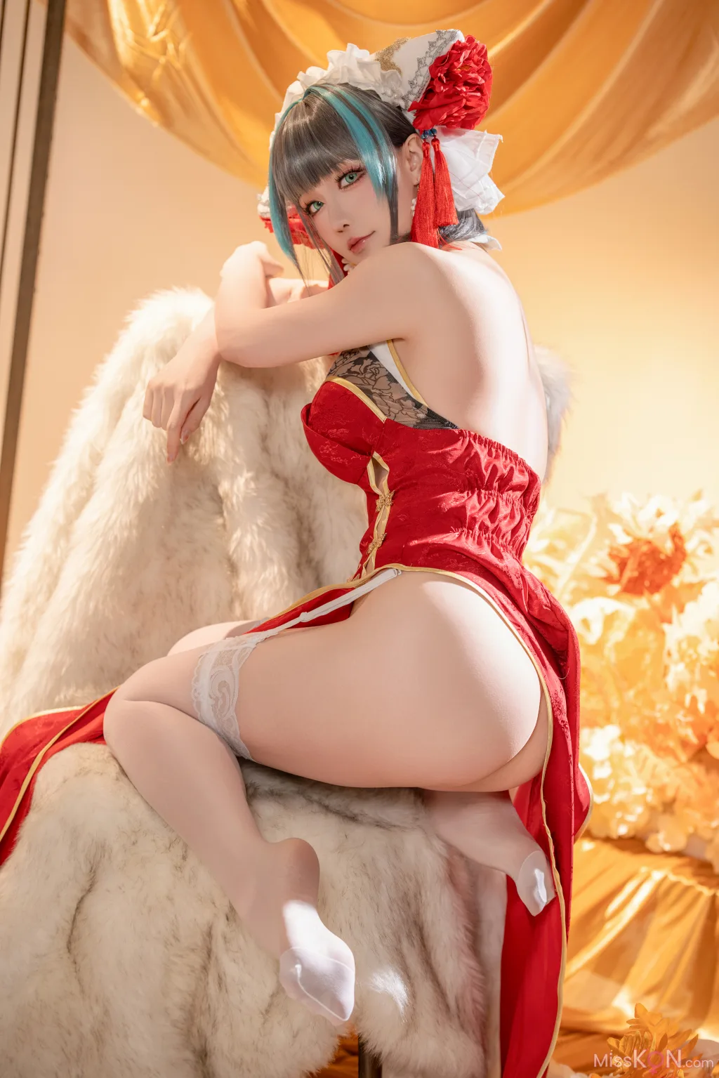 Coser@星之迟迟Hoshilily: 碧蓝航线柴郡 (50 photos )