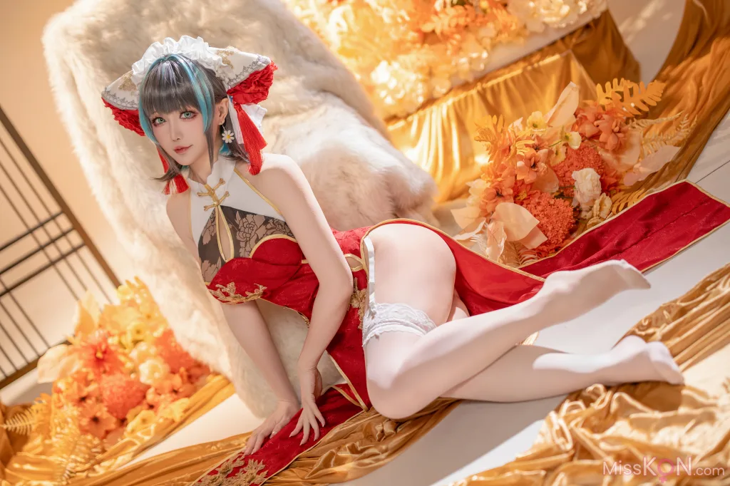 Coser@星之迟迟Hoshilily: 碧蓝航线柴郡 (50 photos )