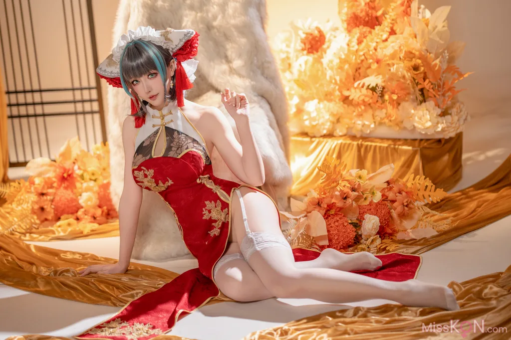 Coser@星之迟迟Hoshilily: 碧蓝航线柴郡 (50 photos )