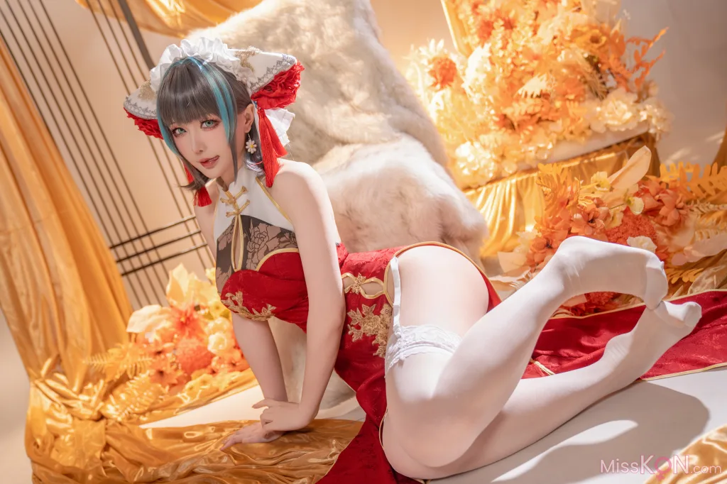 Coser@星之迟迟Hoshilily: 碧蓝航线柴郡 (50 photos )