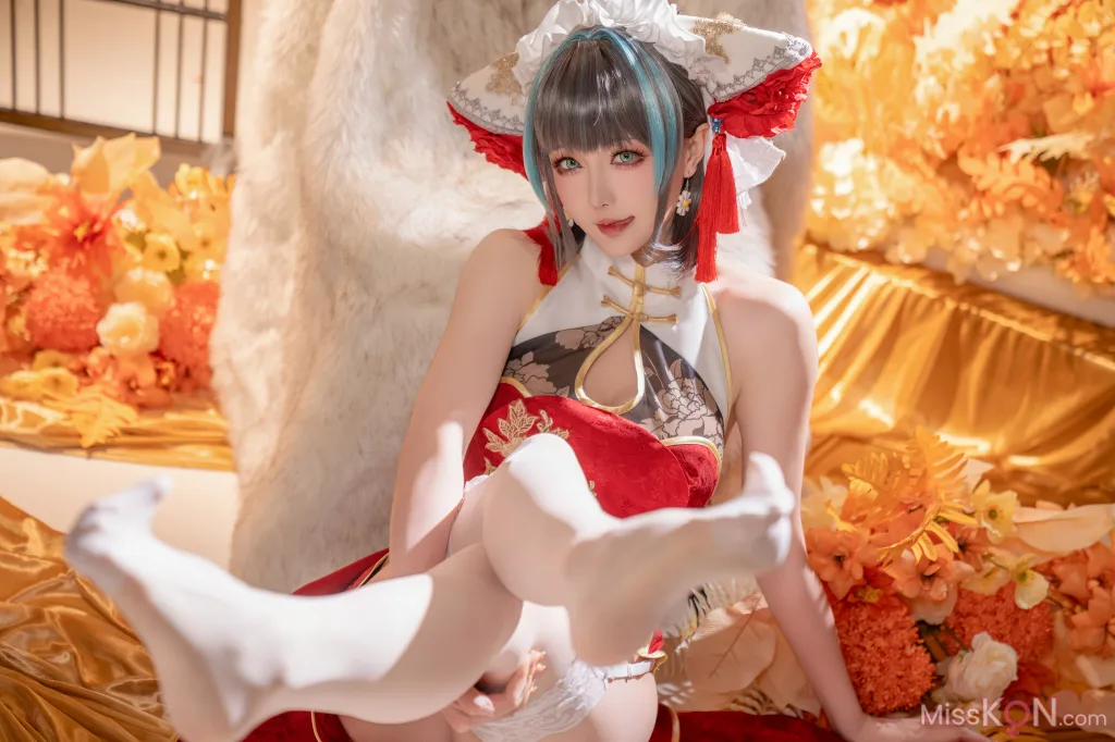 Coser@星之迟迟Hoshilily: 碧蓝航线柴郡 (50 photos )
