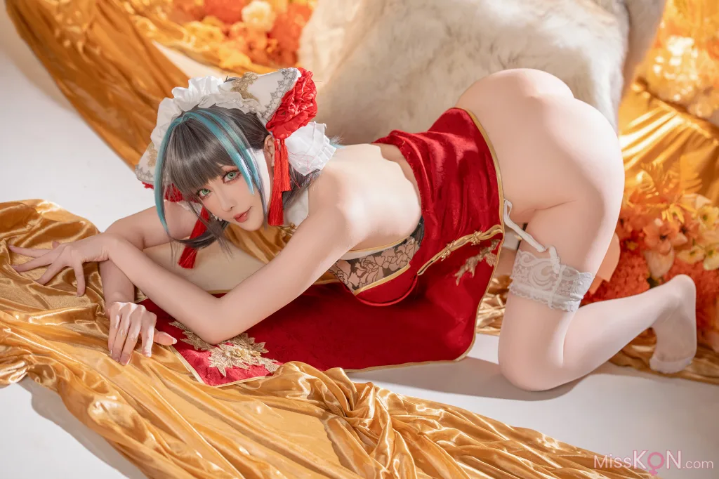 Coser@星之迟迟Hoshilily: 碧蓝航线柴郡 (50 photos )