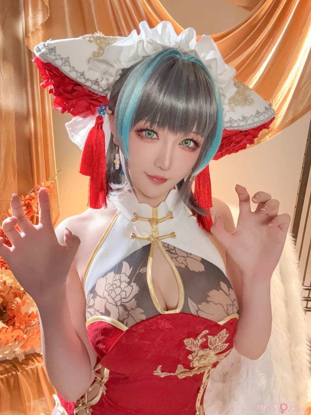 Coser@星之迟迟Hoshilily: 碧蓝航线柴郡 (50 photos )