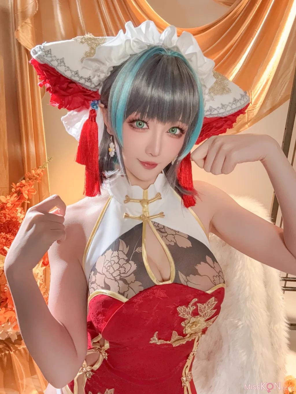 Coser@星之迟迟Hoshilily: 碧蓝航线柴郡 (50 photos )
