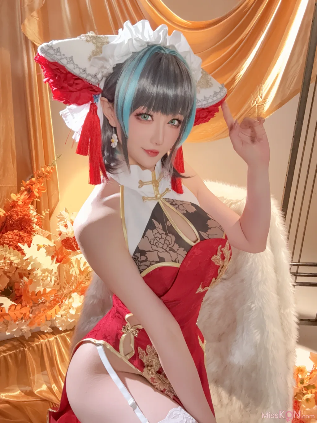 Coser@星之迟迟Hoshilily: 碧蓝航线柴郡 (50 photos )