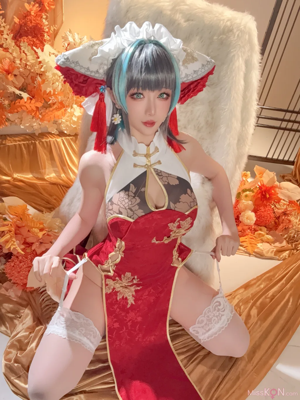 Coser@星之迟迟Hoshilily: 碧蓝航线柴郡 (50 photos )