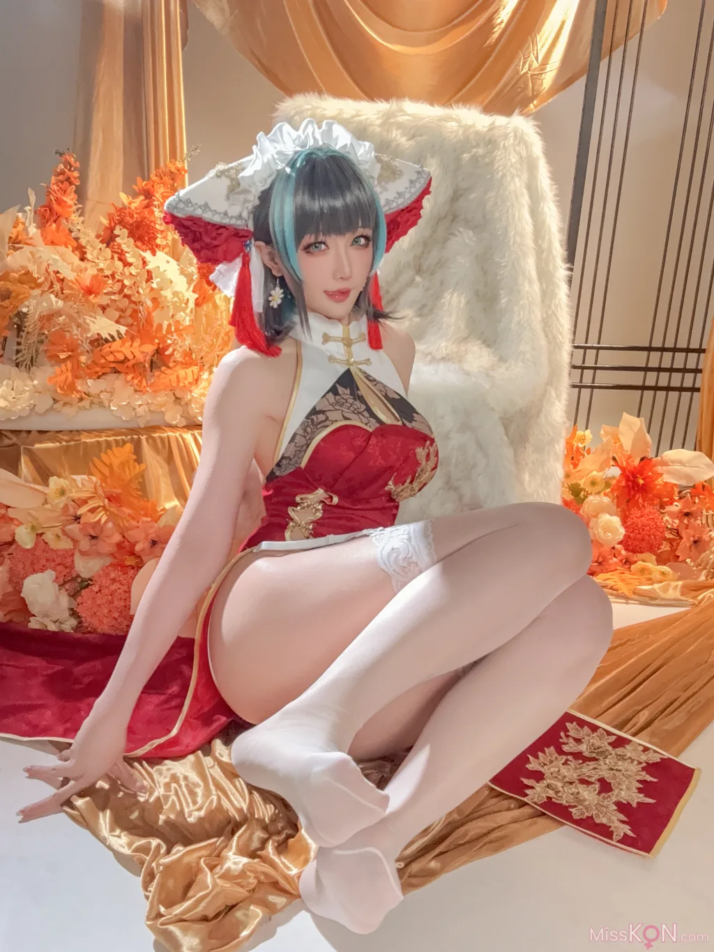 Coser@星之迟迟Hoshilily: 碧蓝航线柴郡 (50 photos )