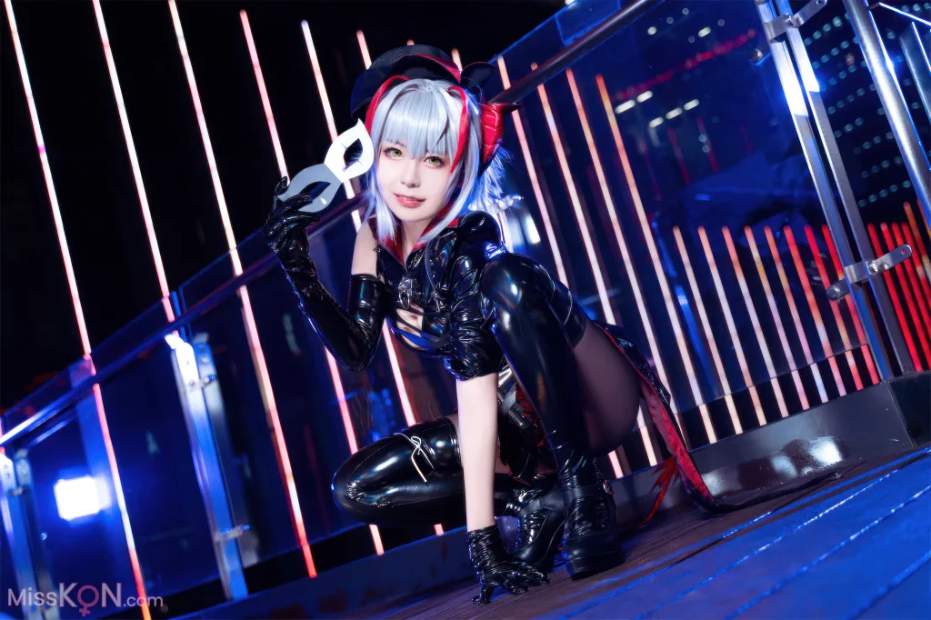 Coser@虎森森: 明日方舟 W 怪盗 (30 photos)