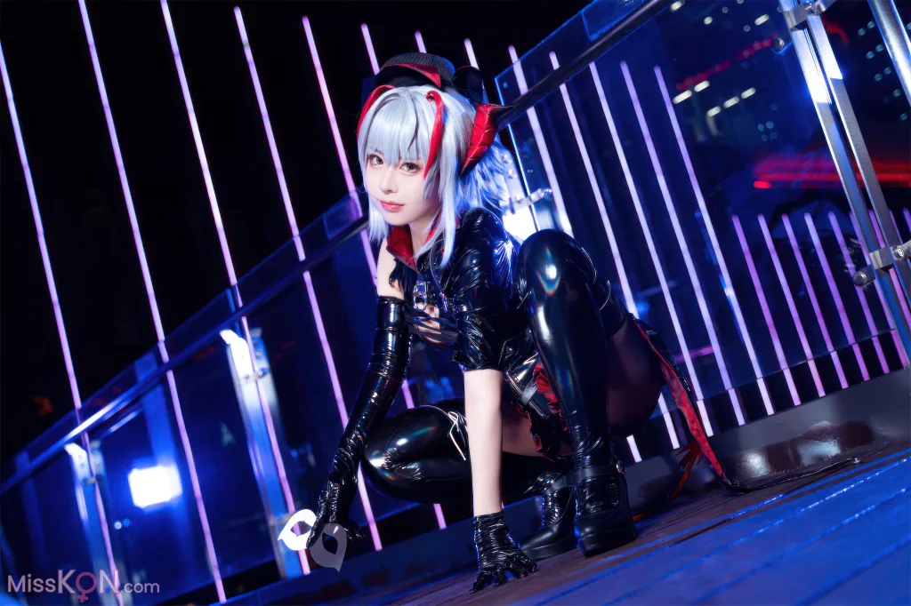 Coser@虎森森: 明日方舟 W 怪盗 (30 photos)