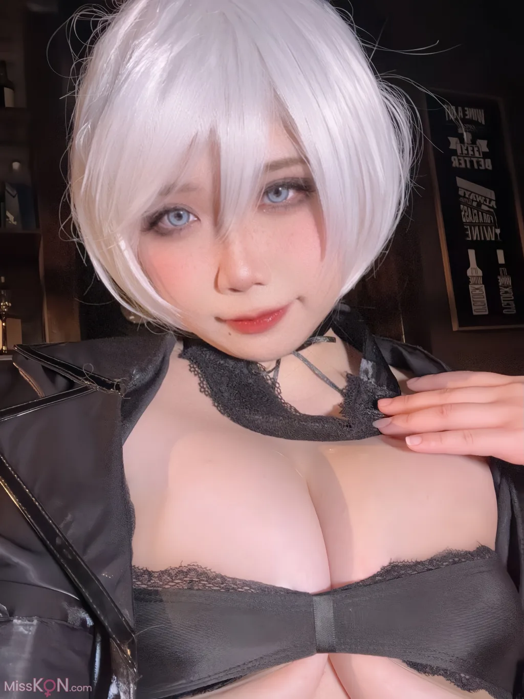 Coser@贞子蜜桃: 2B兔女郎 (62 photos )