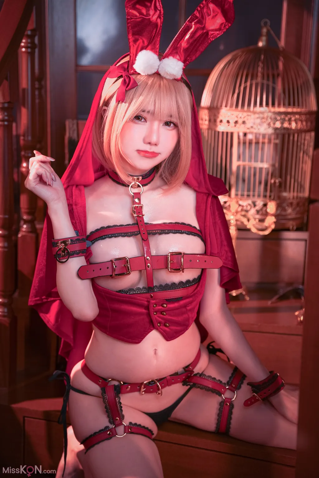 Coser@Sally多啦雪 (Sally Dorasnow): Red Riding Hood (58 ảnh)