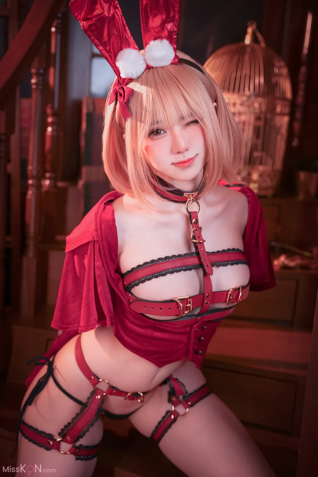 Coser@Sally多啦雪 (Sally Dorasnow): Red Riding Hood (58 ảnh)