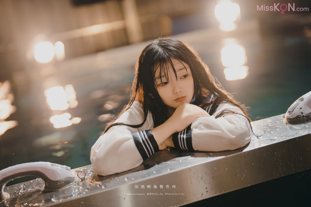 Coser@落落Raku: 水泳馆 (58 photos + 1 video) – Page 5