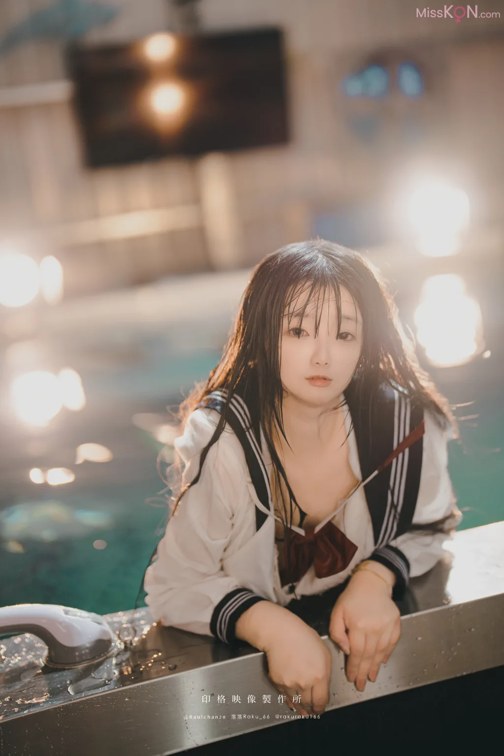 Coser@落落Raku: 水泳馆 (58 photos + 1 video) – Page 5