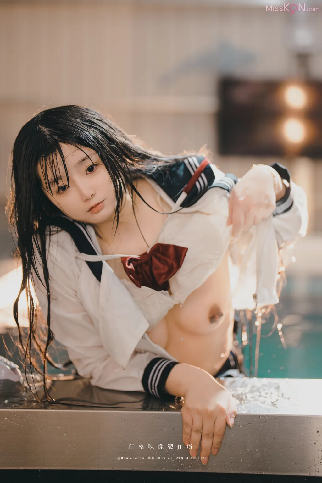 Coser@落落Raku: 水泳馆 (58 photos + 1 video) – Page 5