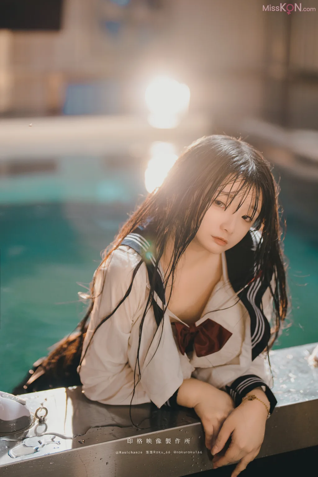 Coser@落落Raku: 水泳馆 (58 photos + 1 video) – Page 5