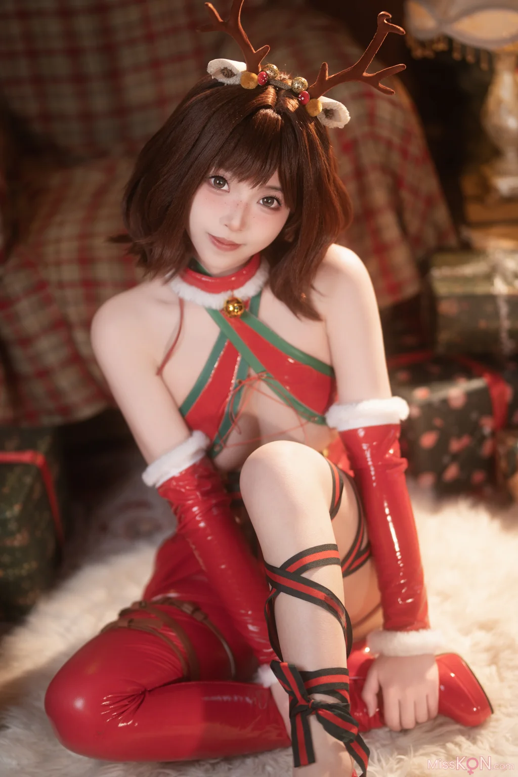 Coser@Bangni邦尼: 圣诞小鹿 (91 photos )