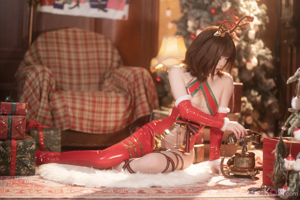 Coser@Bangni邦尼: 圣诞小鹿 (91 photos )