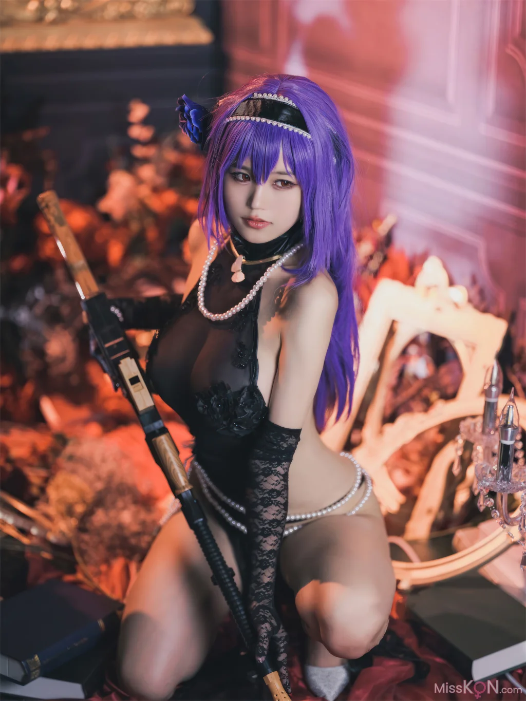 Coser@小仓千代w: 少女前线 ZB26 暗蔷摇曳 (20 photos)