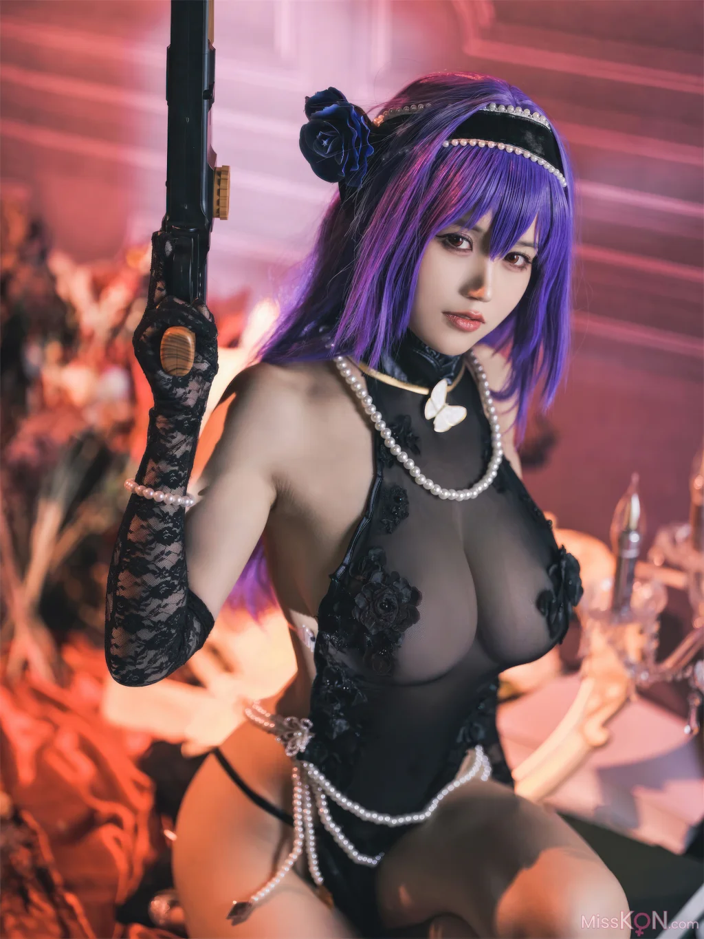 Coser@小仓千代w: 少女前线 ZB26 暗蔷摇曳 (20 photos)