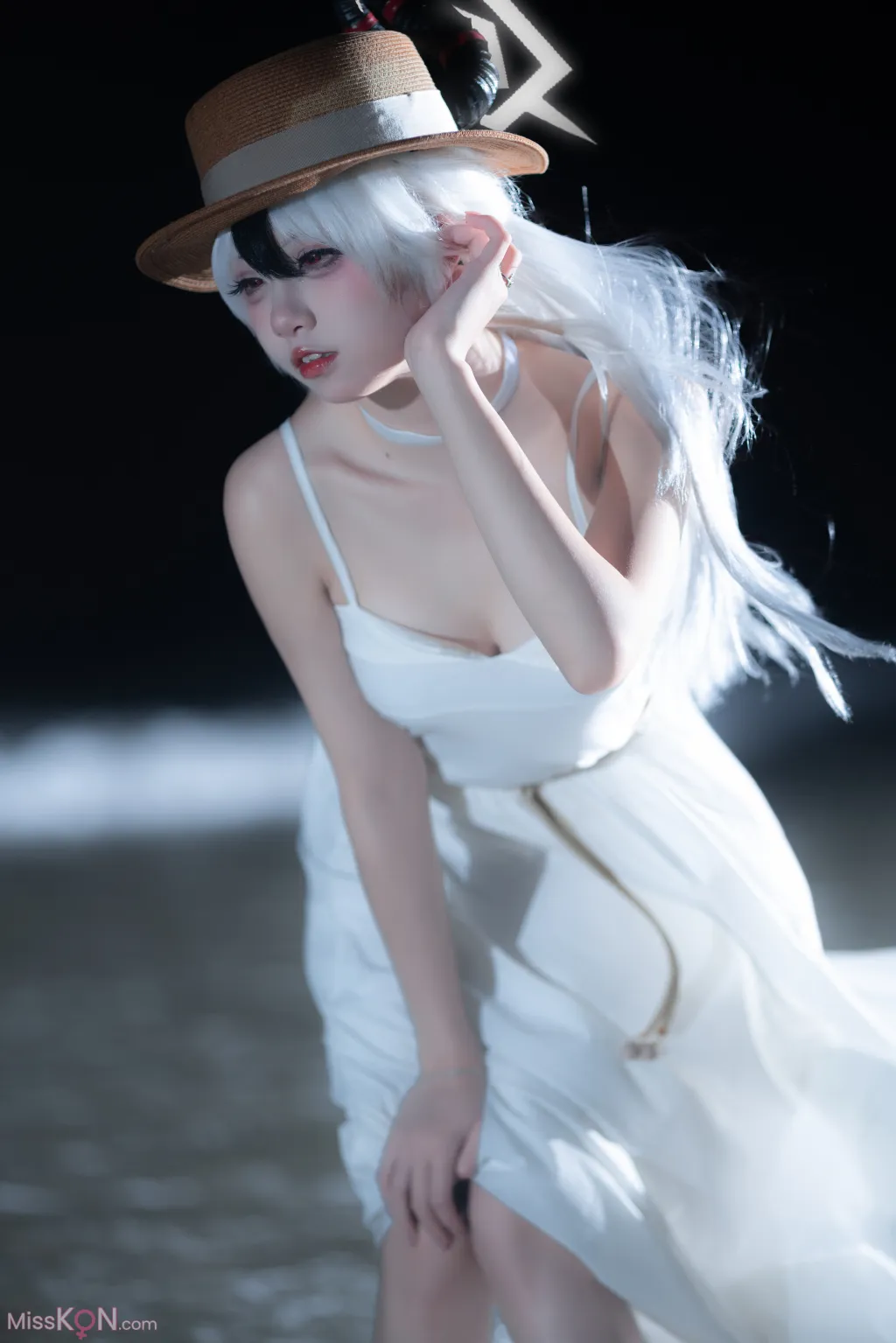 Coser@纸悦Etsu_ko: 加代子白裙 (20 photos)