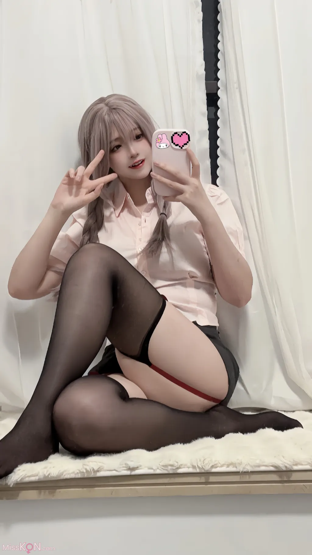 Coser@疯猫ss: 紫色麻花辫 (15 photos)