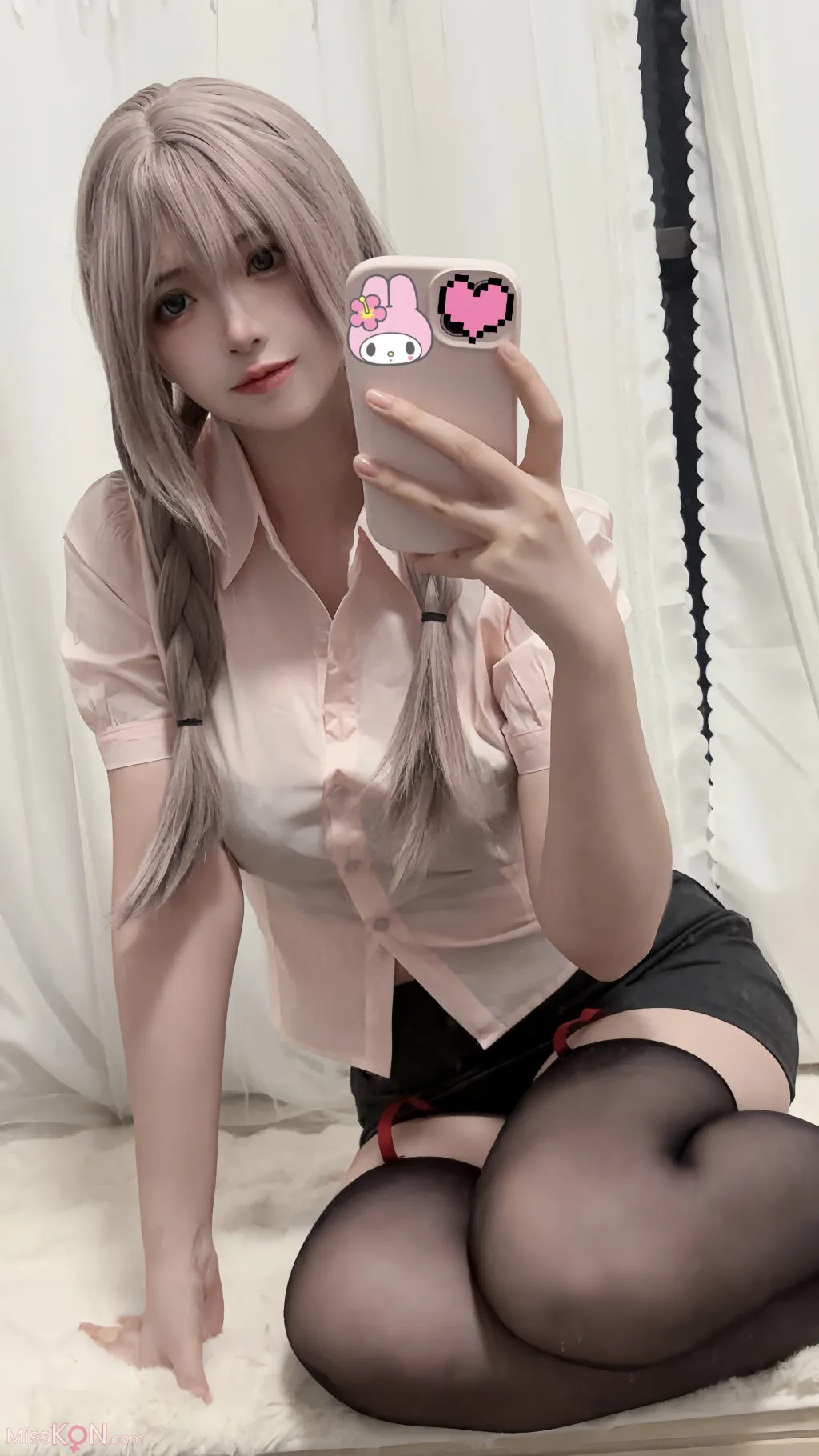 Coser@疯猫ss: 紫色麻花辫 (15 photos)