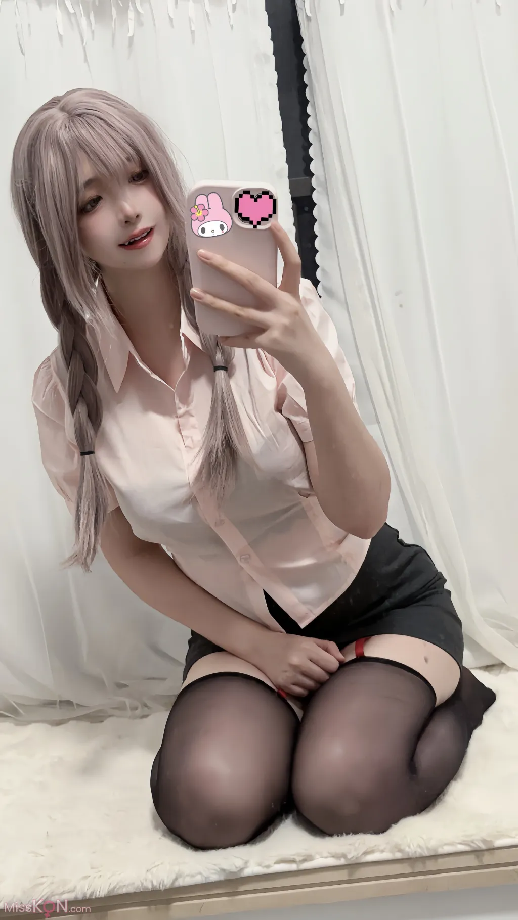 Coser@疯猫ss: 紫色麻花辫 (15 photos)