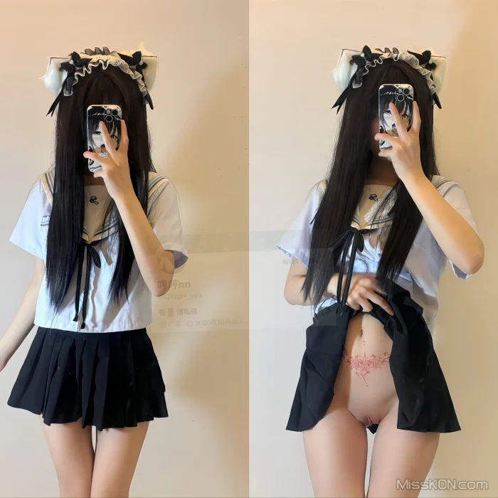 Coser@哼哼nn &amp; Qinger_yaa: 甜妹视图合集 (121 photos )