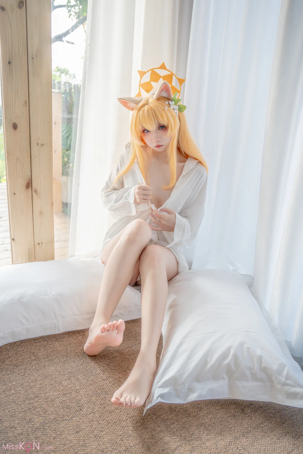Coser@纸悦Etsu_ko: 玛丽居家服 (53 photos)