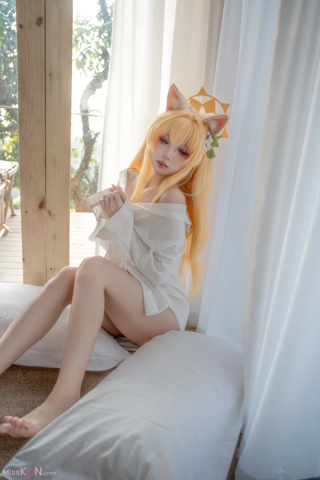 Coser@纸悦Etsu_ko: 玛丽居家服 (53 photos)