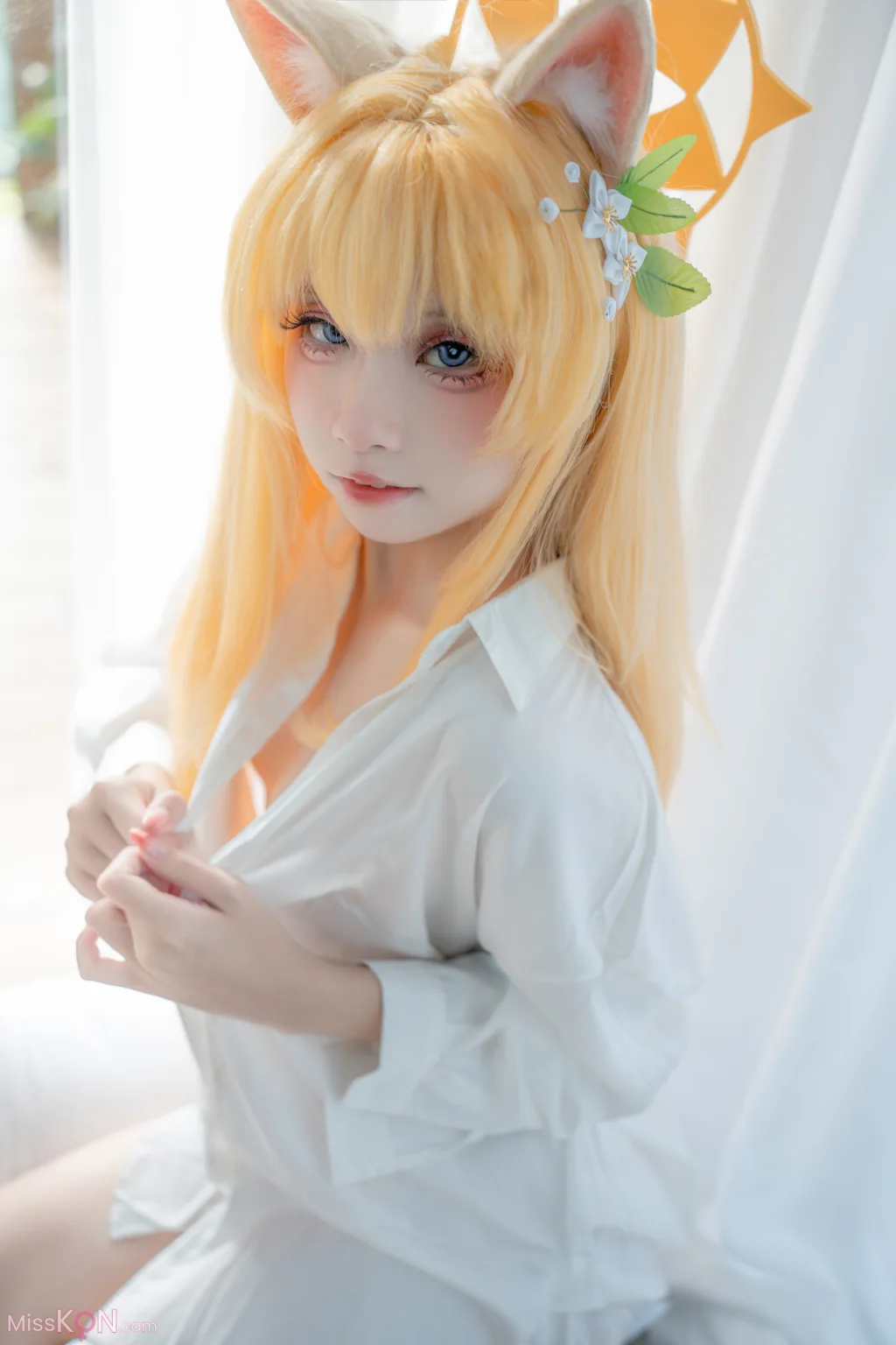 Coser@纸悦Etsu_ko: 玛丽居家服 (53 photos)