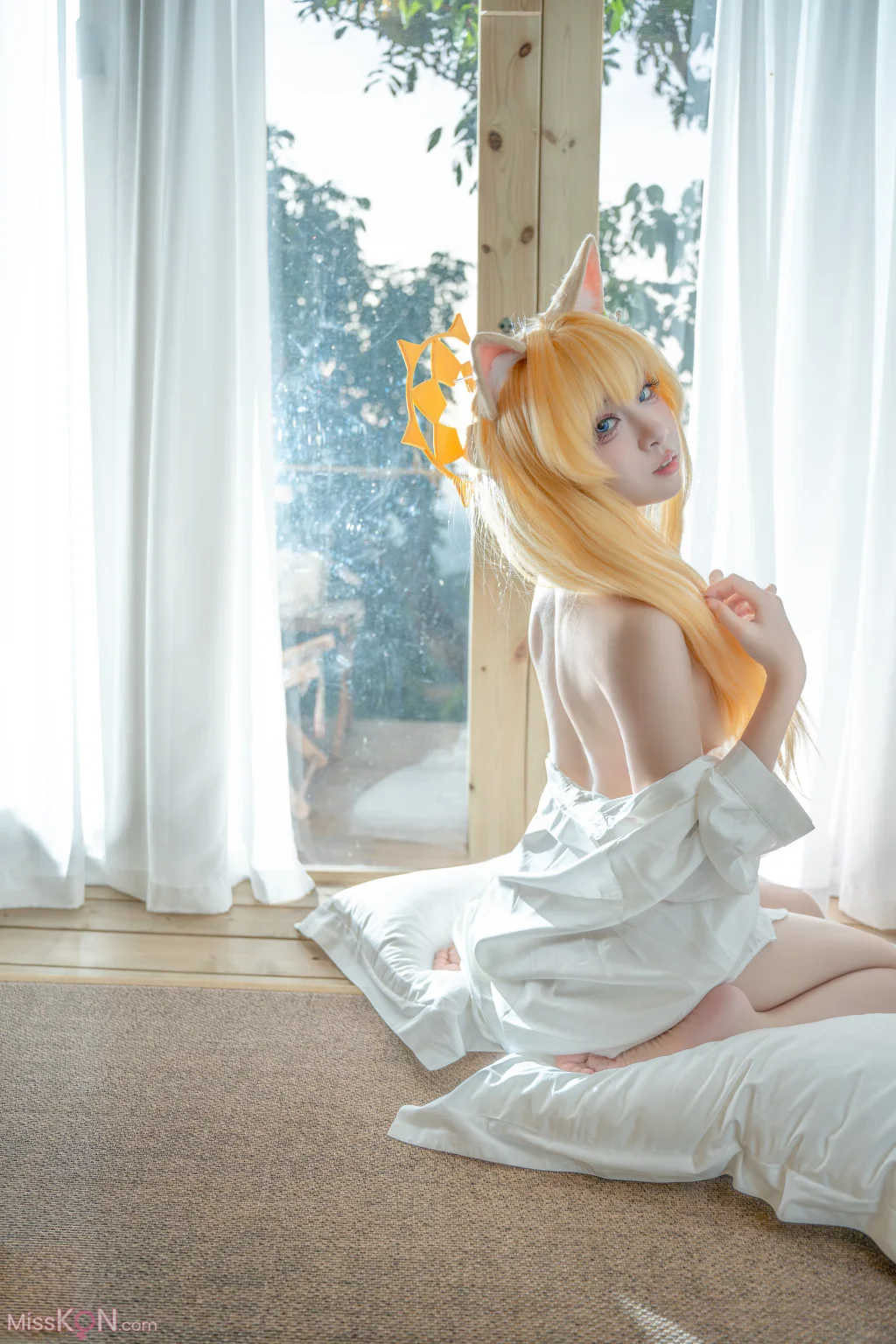 Coser@纸悦Etsu_ko: 玛丽居家服 (53 photos)