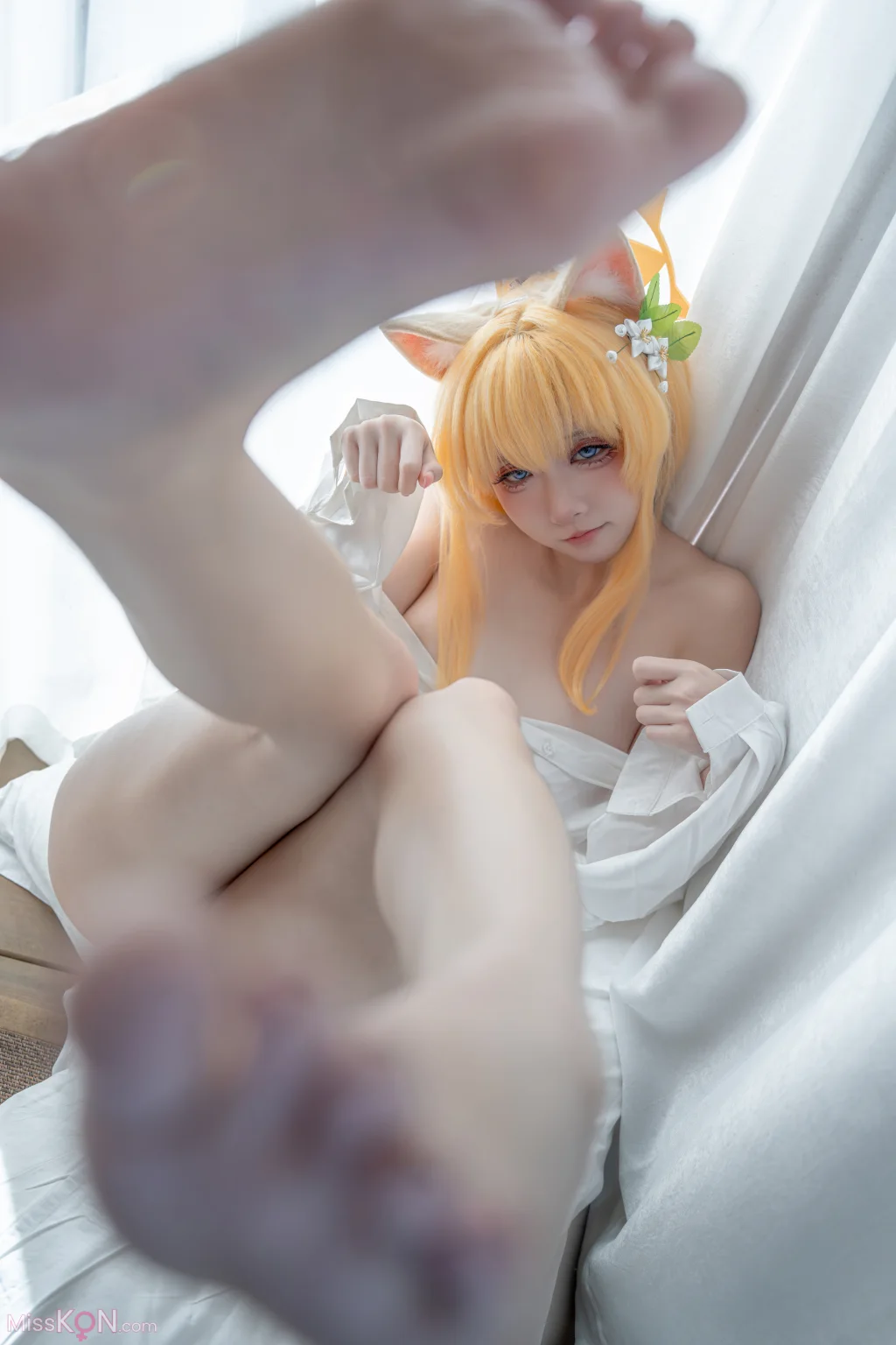 Coser@纸悦Etsu_ko: 玛丽居家服 (53 photos)