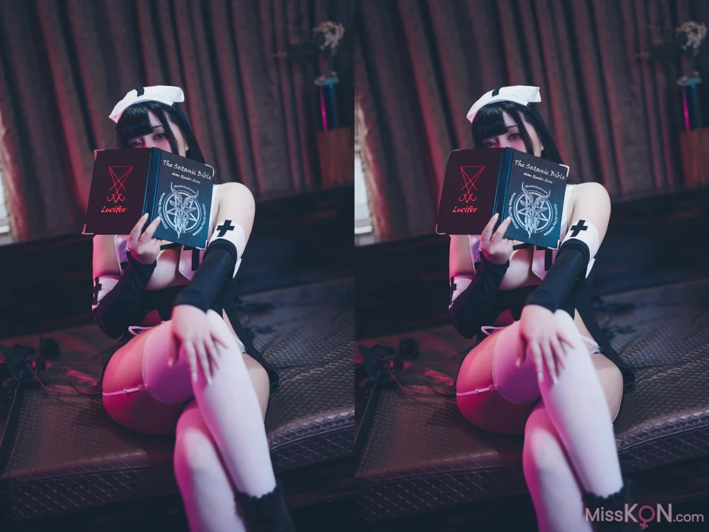 Coser@落落Raku: 修女与魔鬼 (36 photos)