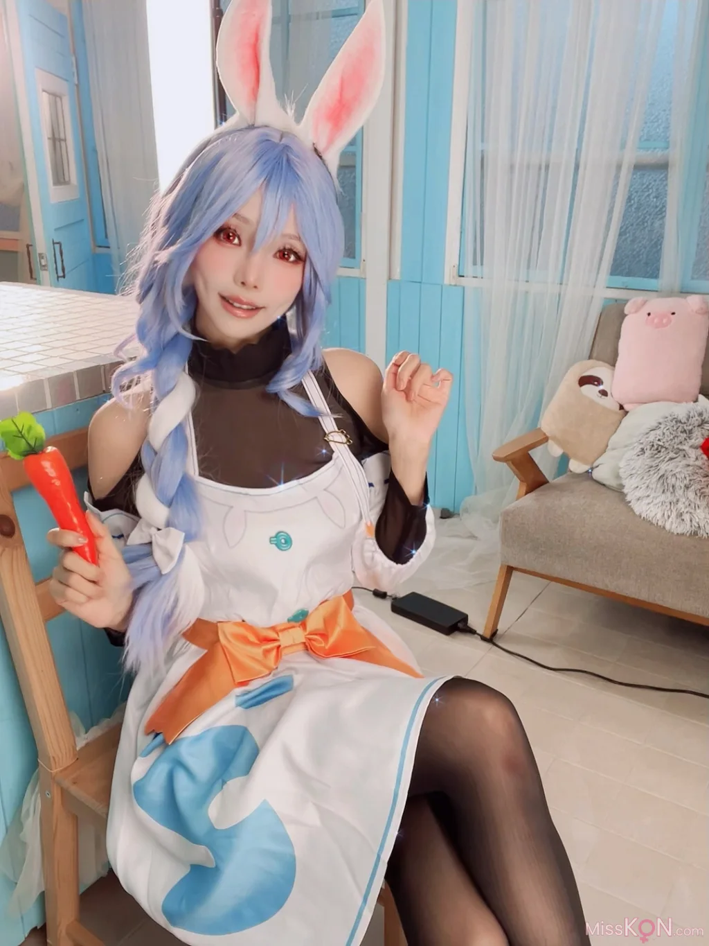 Coser@Ely_eee (ElyEE子): Usada Pekora Mama (18 photos + 3 videos)