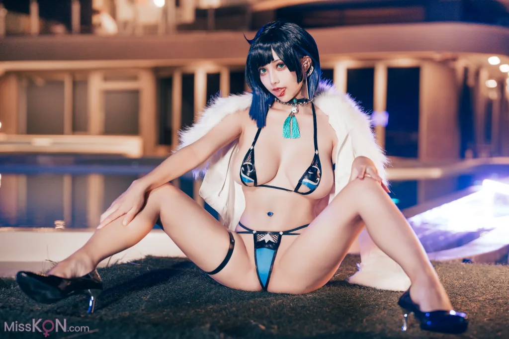 Coser@沖田凜花Rinka: 原神 – 夜兰 (31 photos)