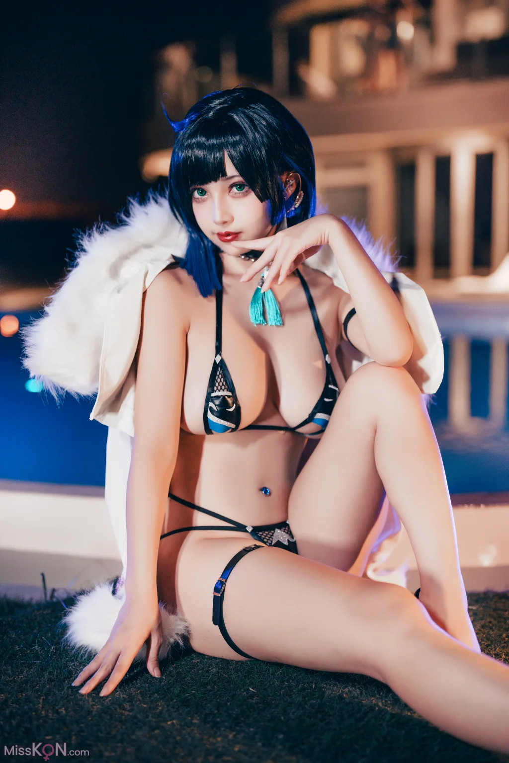 Coser@沖田凜花Rinka: 原神 – 夜兰 (31 photos)