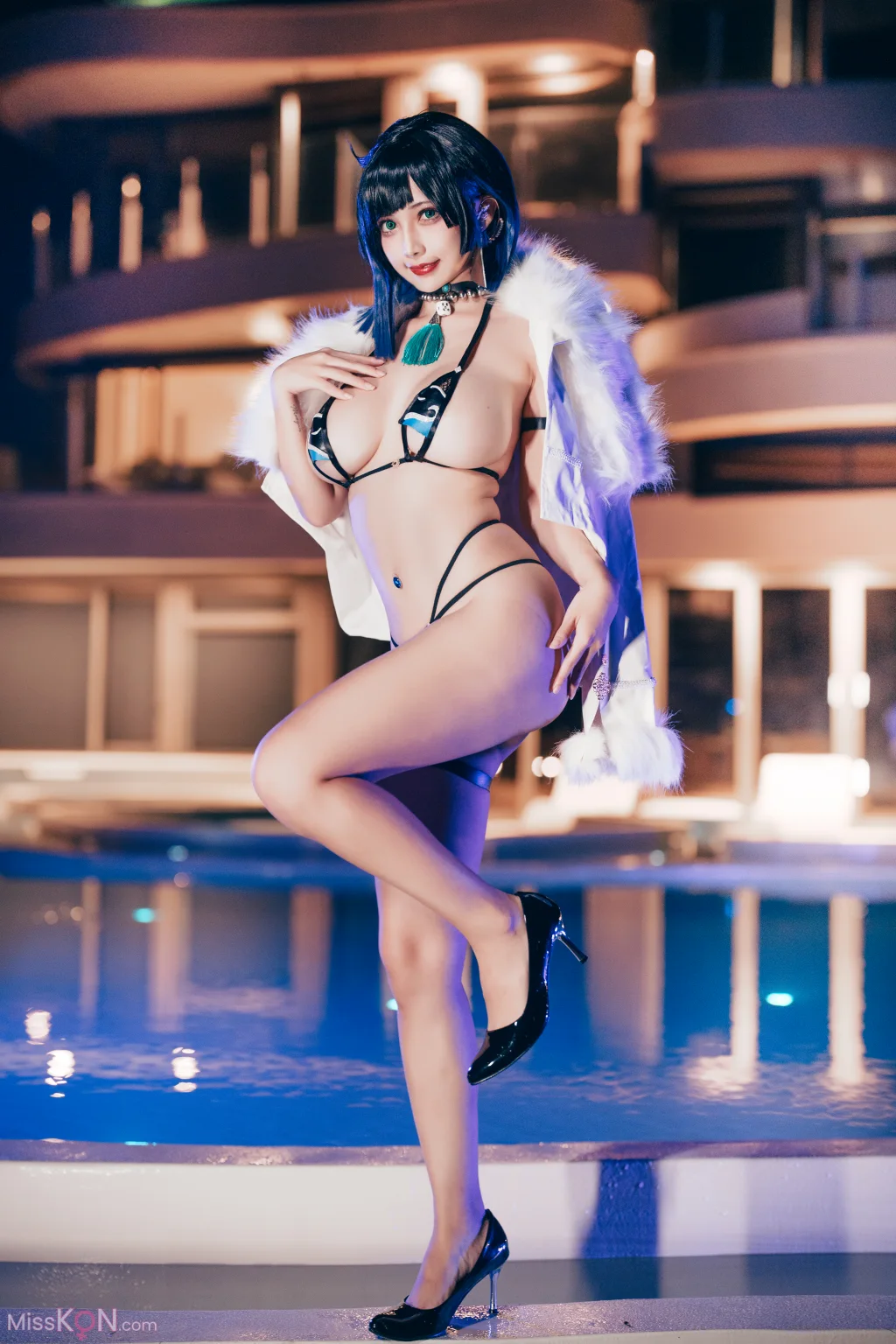 Coser@沖田凜花Rinka: 原神 – 夜兰 (31 photos)