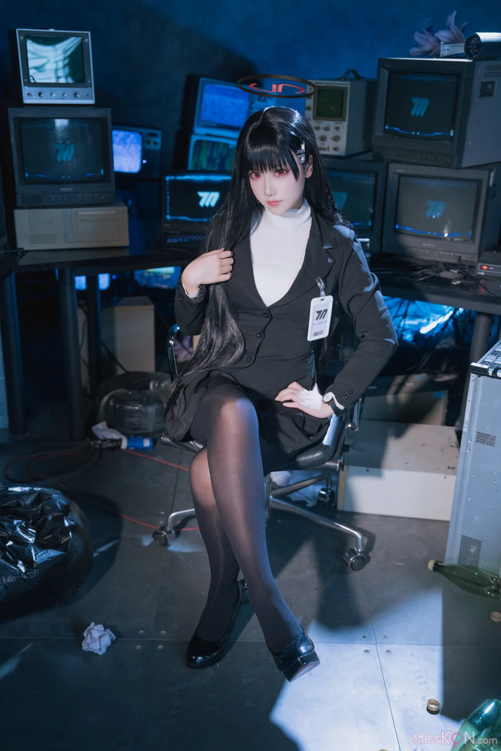 Coser@lunananya: Blue Archive 調月リオ (30 photos)
