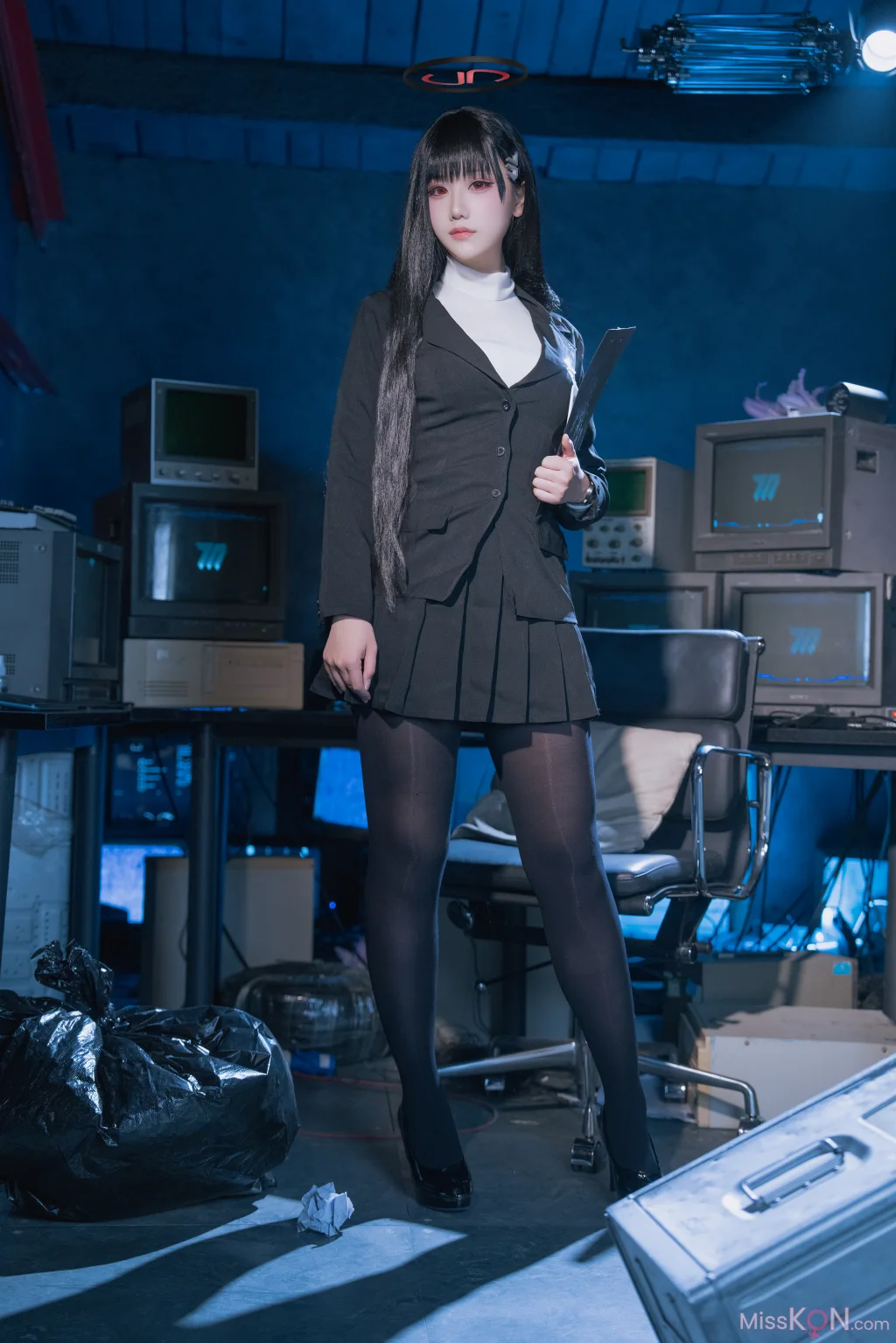 Coser@lunananya: Blue Archive 調月リオ (30 photos)