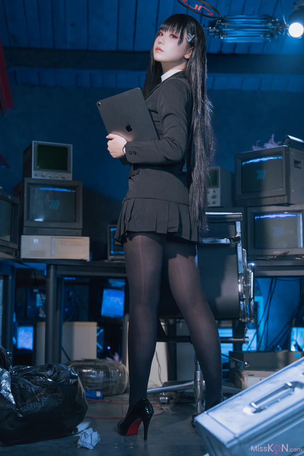 Coser@lunananya: Blue Archive 調月リオ (30 photos)