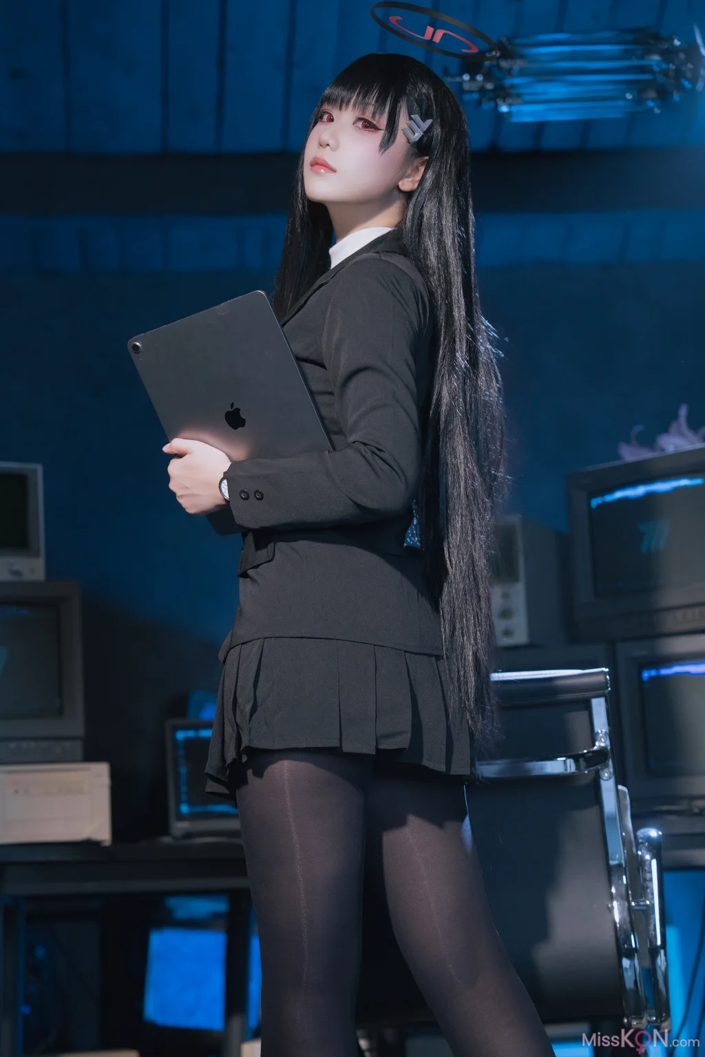 Coser@lunananya: Blue Archive 調月リオ (30 photos)