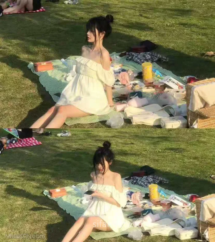 momo: 清纯靓丽的外表下有一颗淫荡的心 学院学姐女神身材 (407 photos )