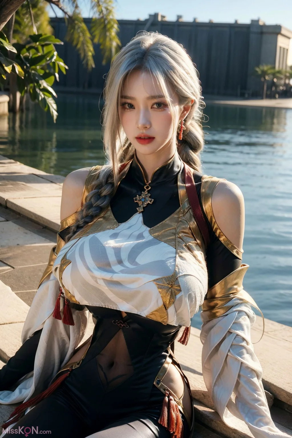 [AI Generated] 拟实画风-姐姐的剑灵COS (163 photos)